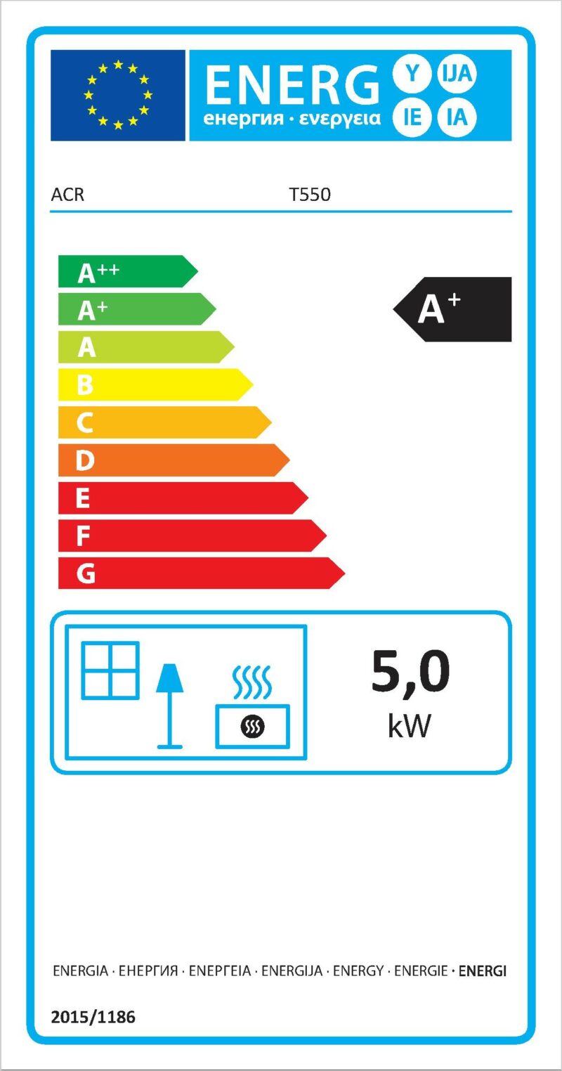 Tenbury T550 Energy Label