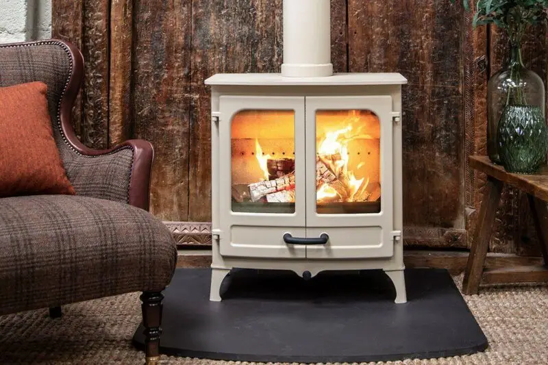 Charnwood Island Two Woodburner