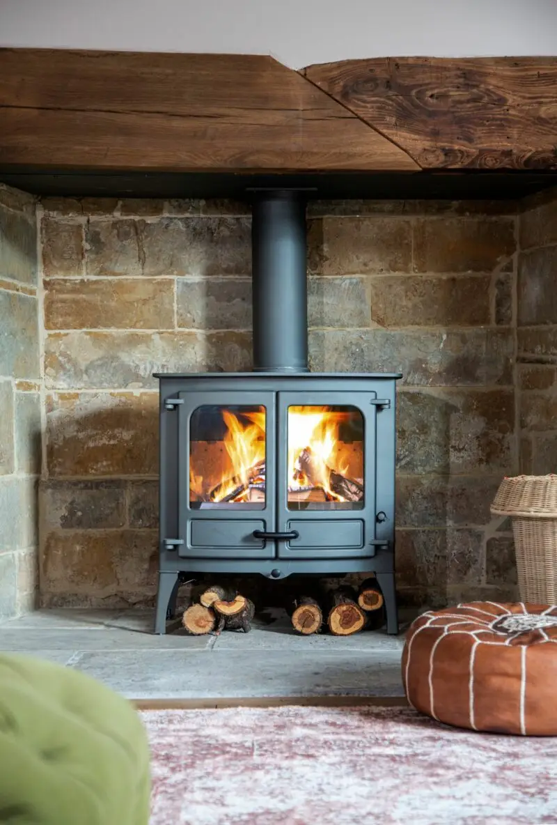Charnwood Island Three Woodburner