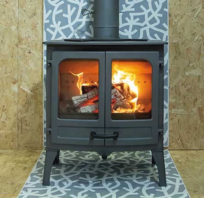 Charnwood Island Two Woodburner Cosy Fires: Wood Burners suppliers in Kent.