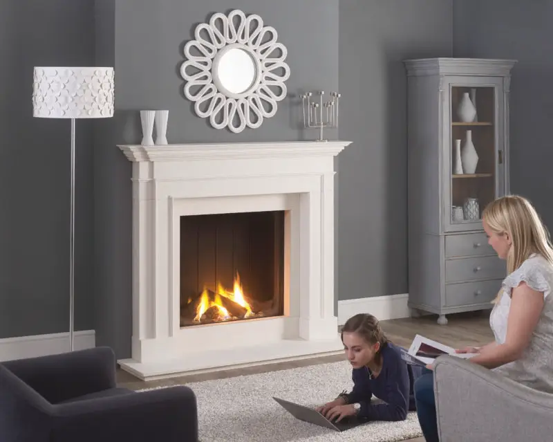 The Clarence 59" Fireplace