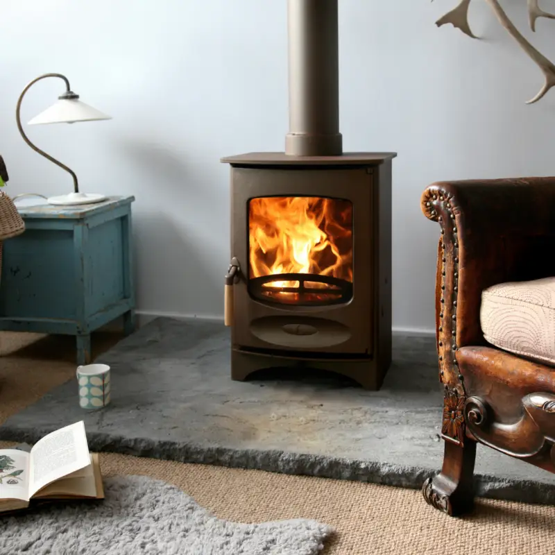 C-Four Blu woodburner