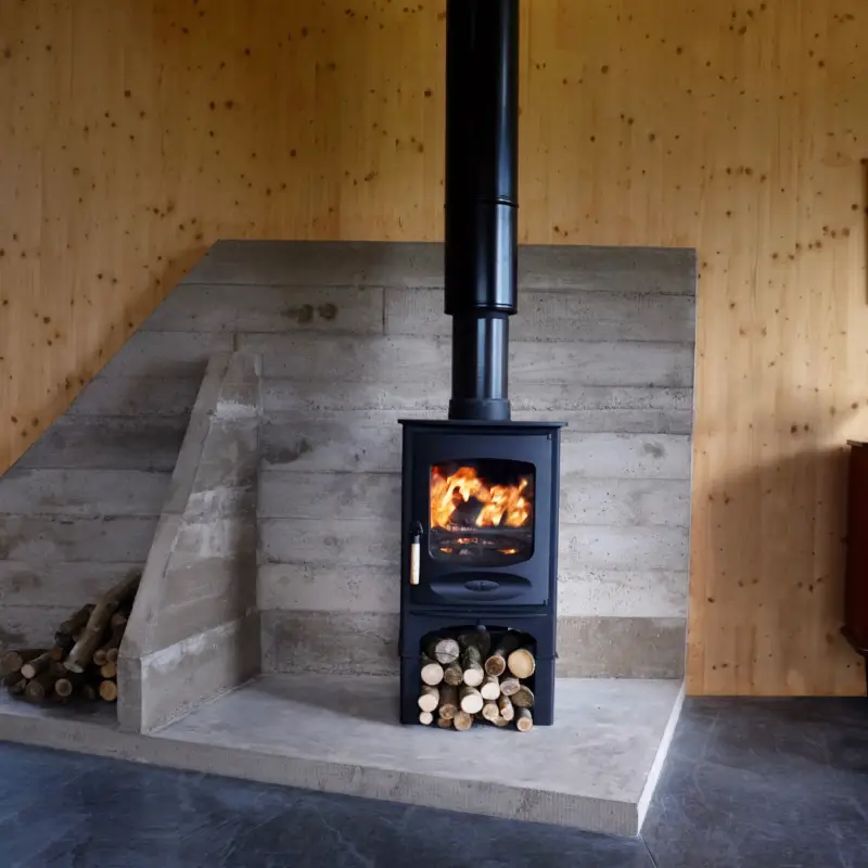 Charnwood C-Six Blu Wood Burner. Cosy Fires: Wood Burners suppliers in Kent.