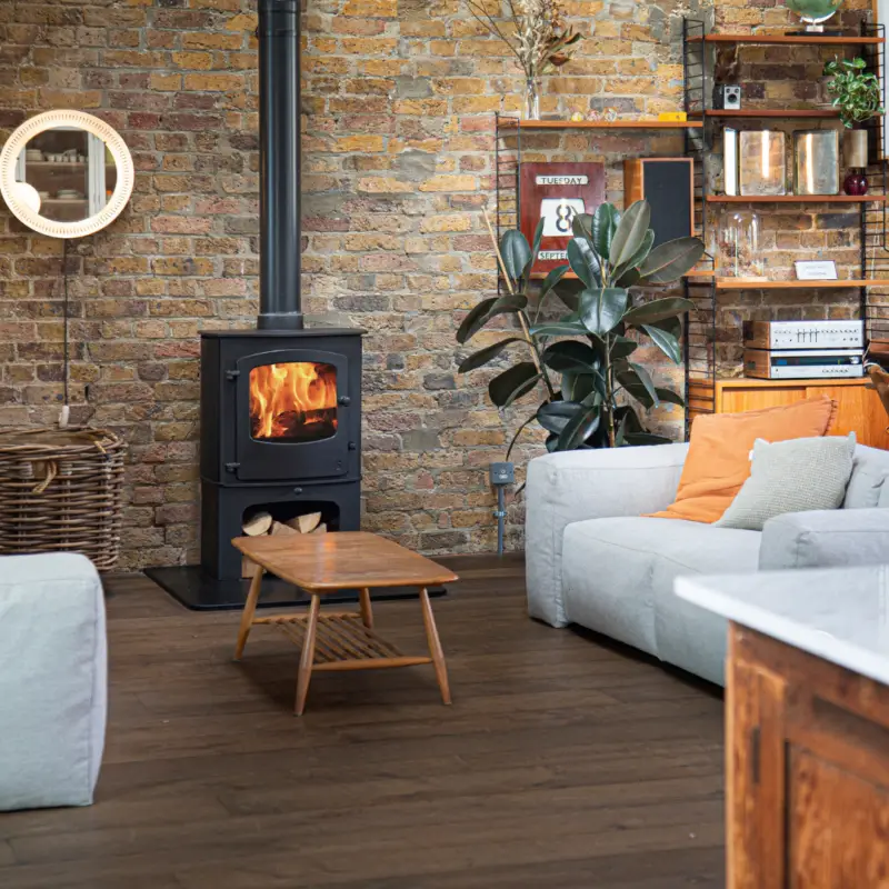 Cove Two BLU Wood Burner