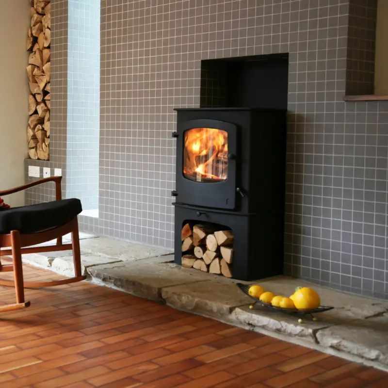 Cove Two BLU Wood Burner