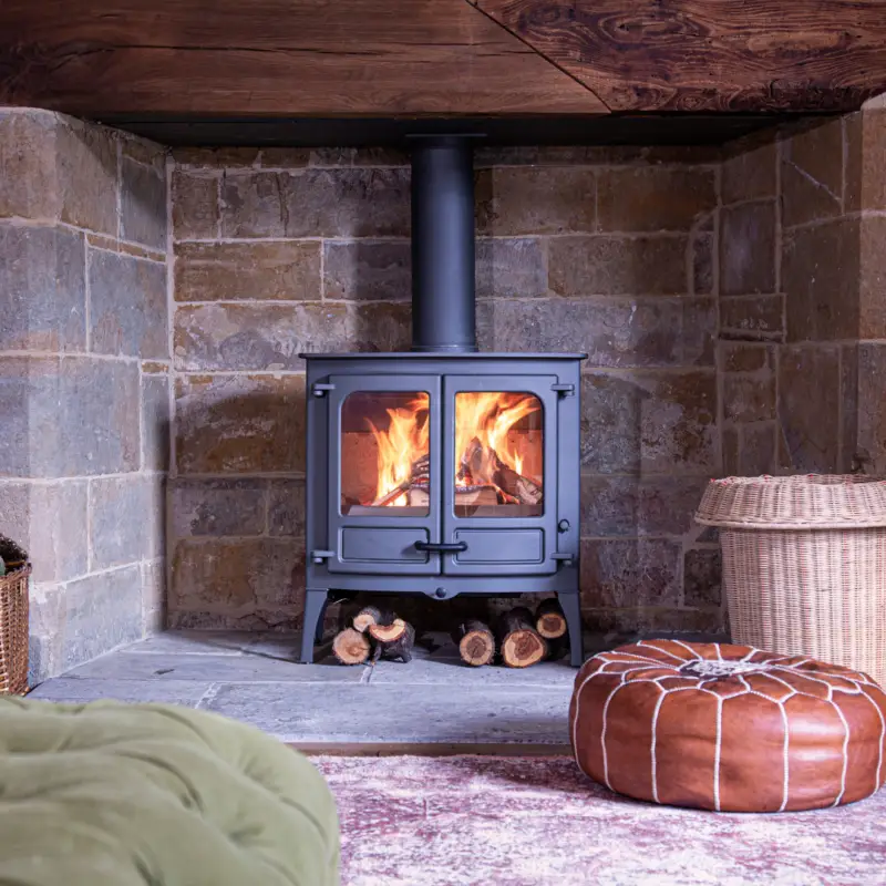 Charnwood Island Three Woodburner