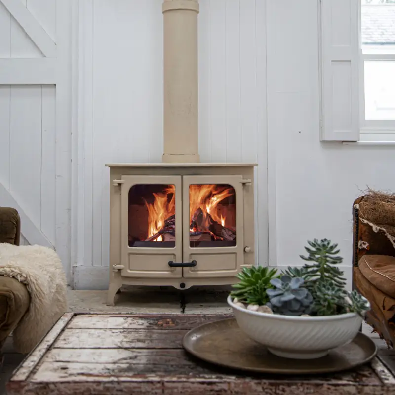 Charnwood Island Three Woodburner