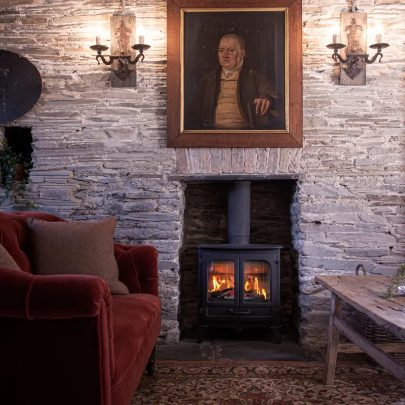 Charnwood Island Two Woodburner