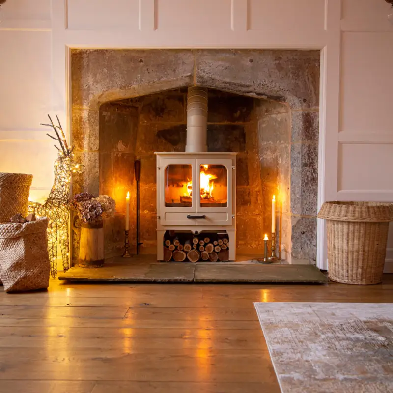 Charnwood Island Two Woodburner