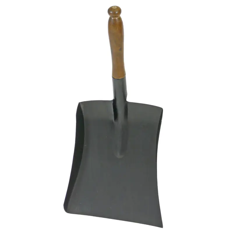 Wooden Handle Fireplace Shovel