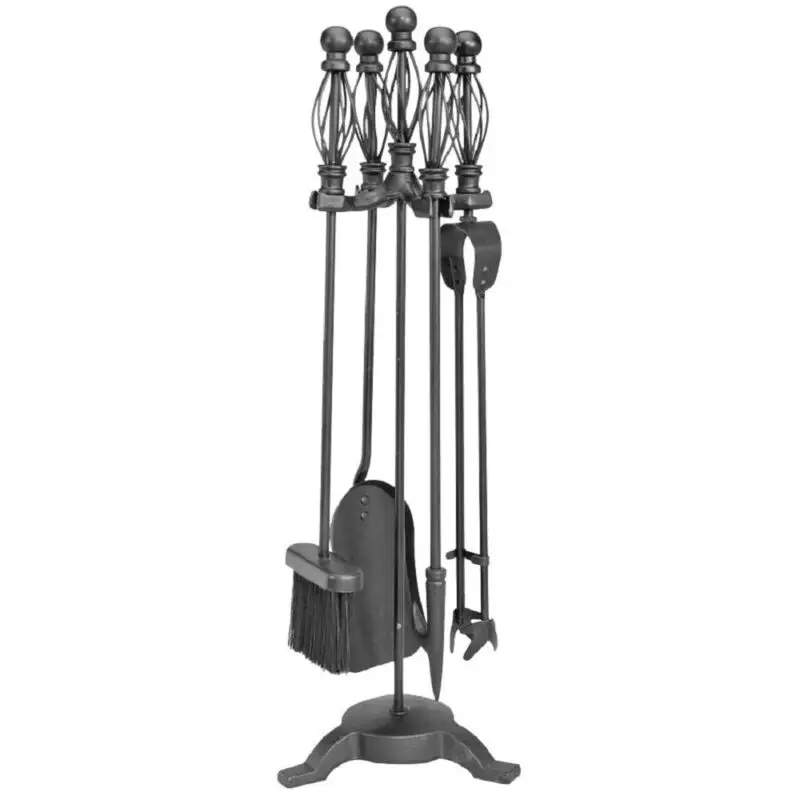 Ball Cage Fireplace Companion Set