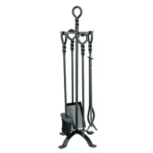 Forge Fireplace Companion Set