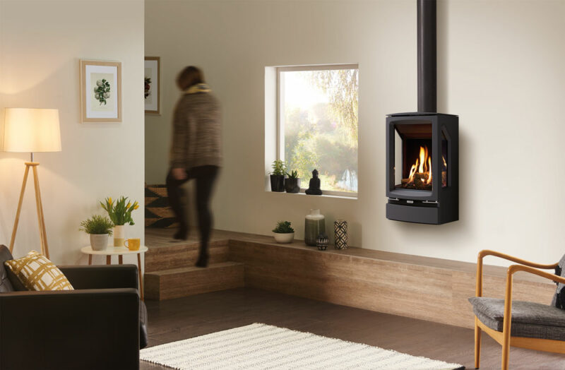 Vogue Midi T Wall Mounted Gas