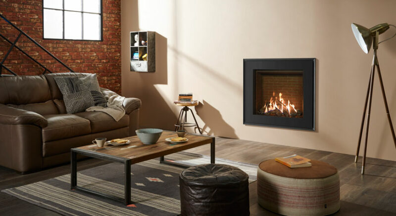 Reflex 75T Evoke Steel Gas Fire