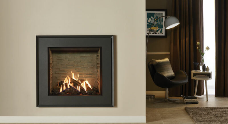 Reflex 75T Evoke Steel Gas Fire