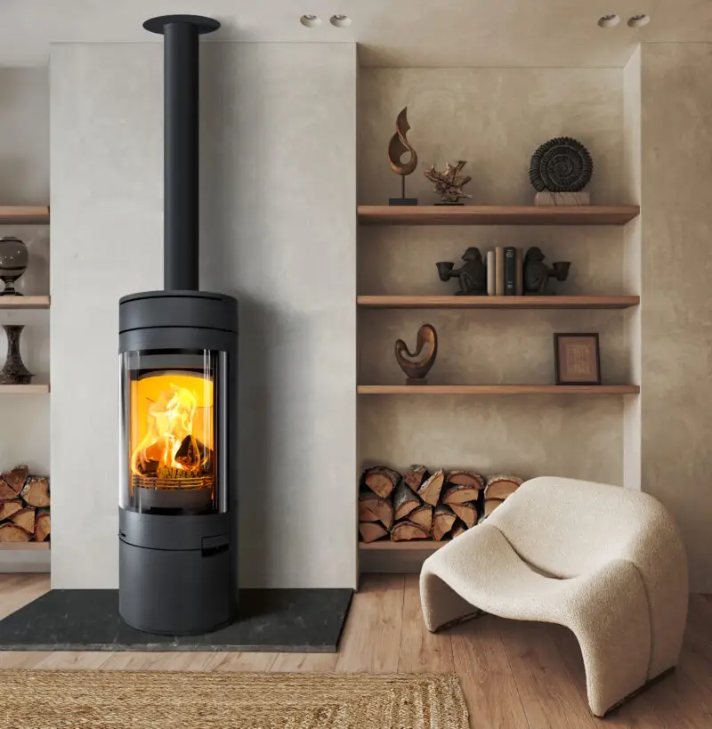 Radial Halo Wood Burning Stove