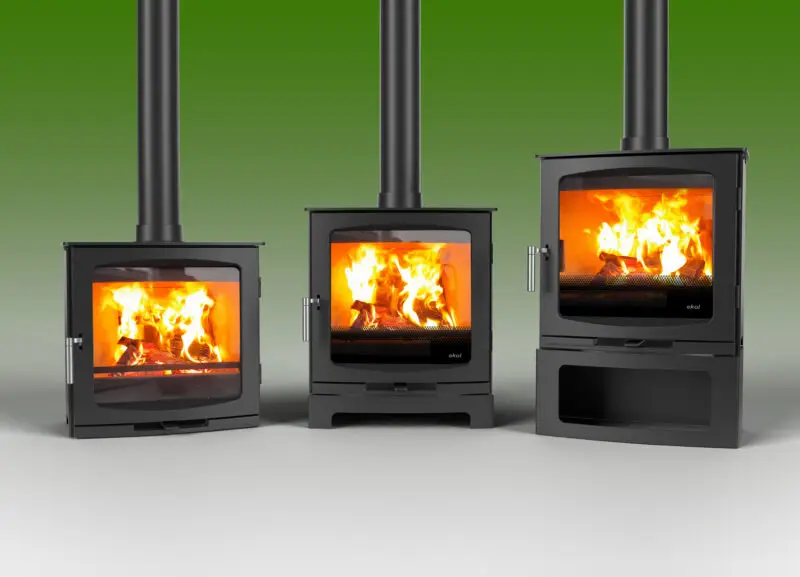 Ekol Edge Wood Burning Stove - Image 3
