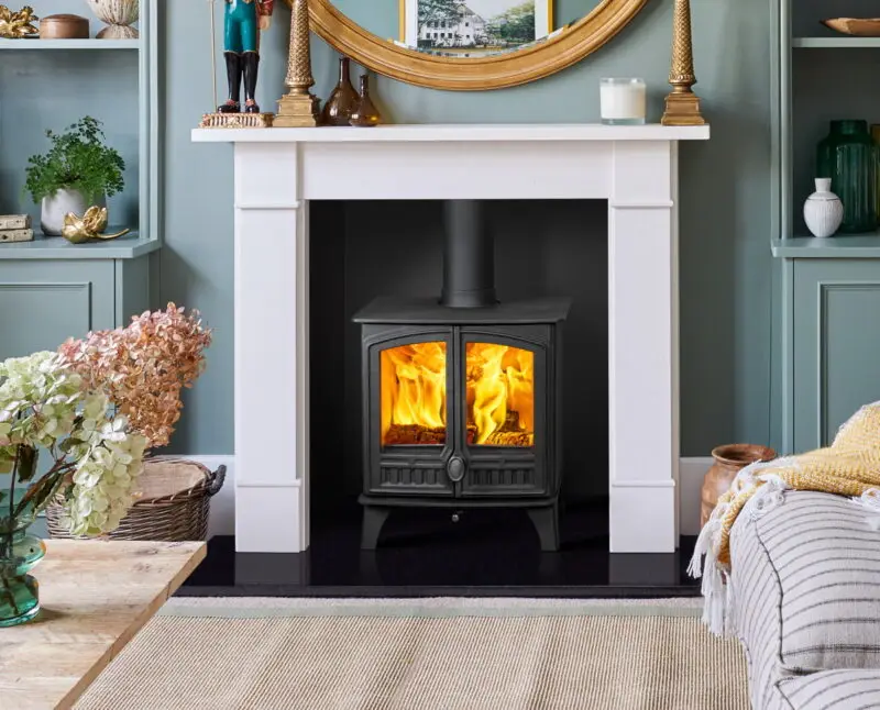 Hunter Herald 5 Eco Double Door Wood burner - Image 3