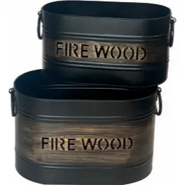 Fire Wood Cut Out Boxes