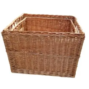 Rectangular Log Baskets Set of 2